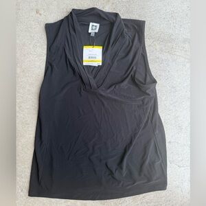 Anne Klein Black Blouse Tank / Size M / NWT